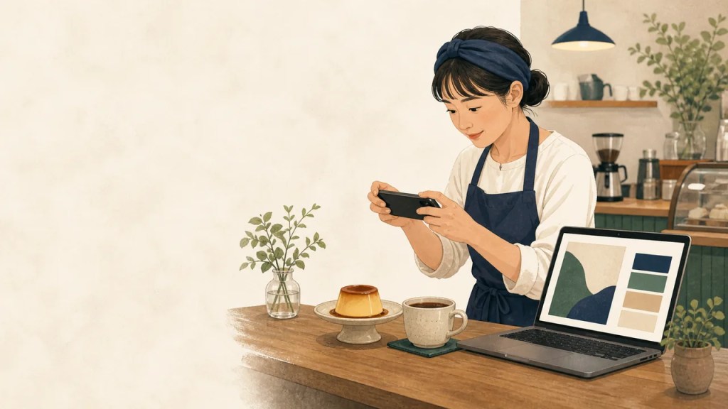 カフェのInstagram投稿をChatGPTで作る方法｜写真から文章にする手順