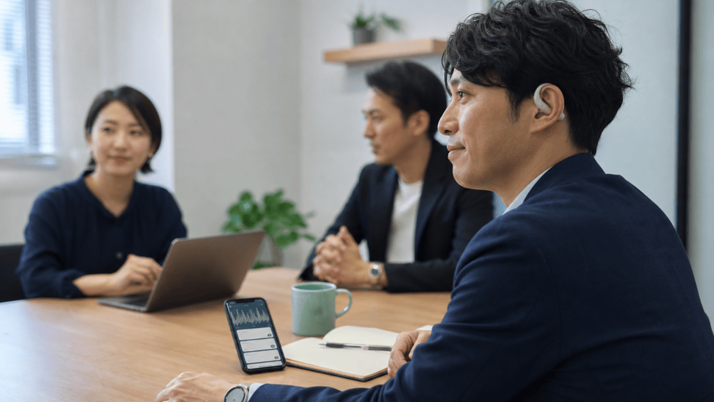 会議・商談をそのまま社内共有へ。AI議事録イヤホン「ZENCHORD 1」でできること